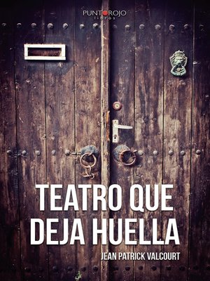 cover image of Teatro que deja huella